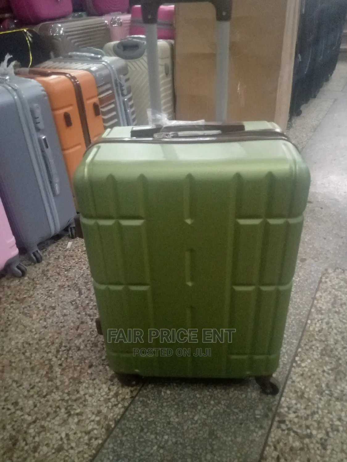 Plastic Suitcases (Green)