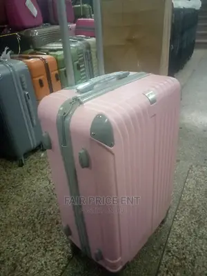 Plastic Suitcase Medium ( Pink)
