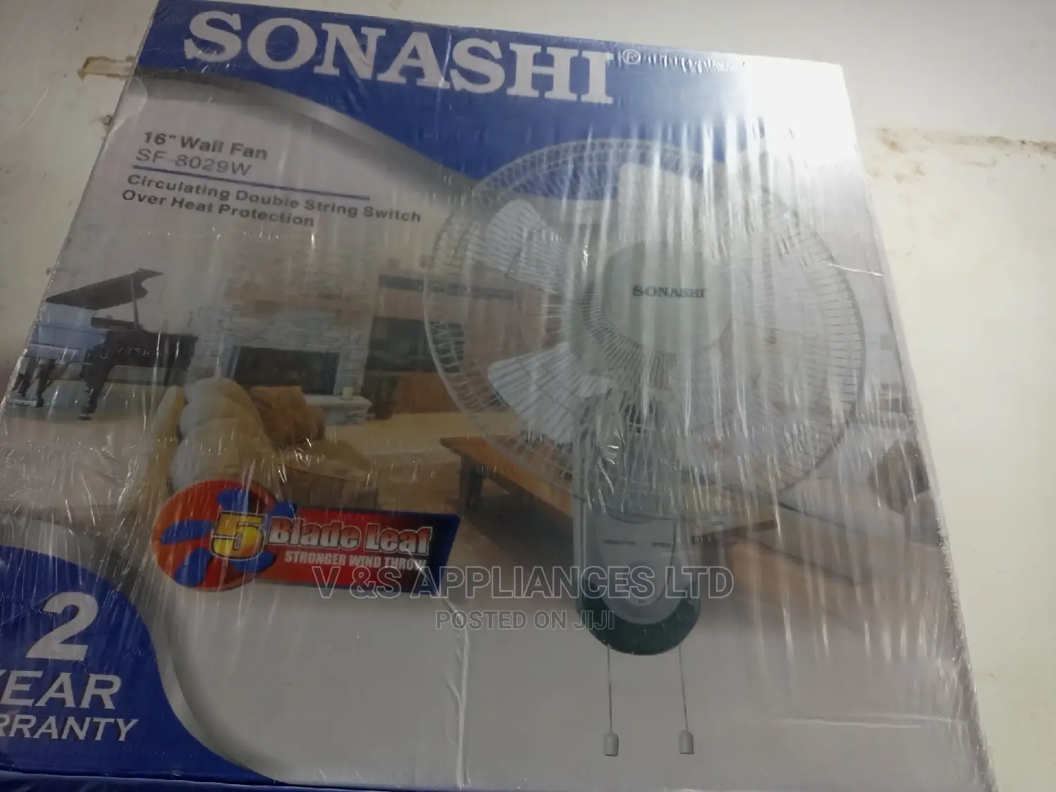 Sonashi Wall Fan