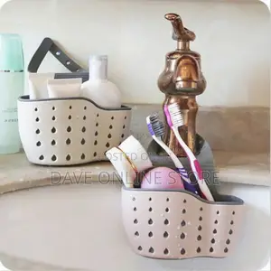 Kitchen Sink Soap Dish,Sponge Drainer Storage Holder