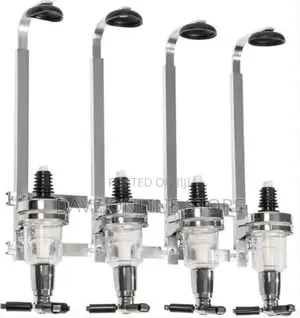 4 Bottles Beverage Bar Butler Drink Shot Tapper Dispenser