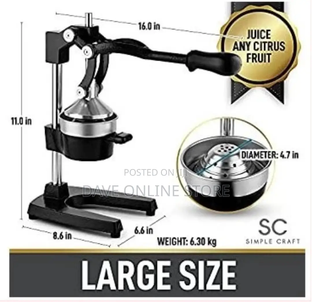 Commercial Manual Citrus Juicer Lemons Juice Squeezer,