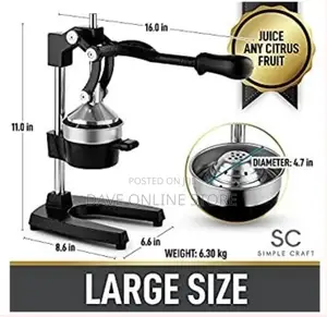 Commercial Manual Citrus Juicer Lemons Juice Squeezer,