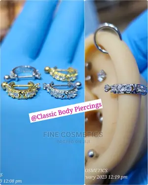 1pc Gold Or Silver Hoop Helix Earring, Cartilage Earring