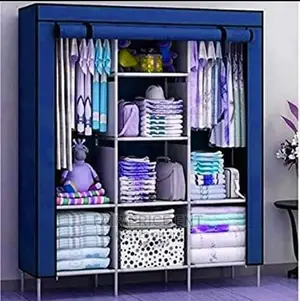 Three Coloums Wooden Closet.