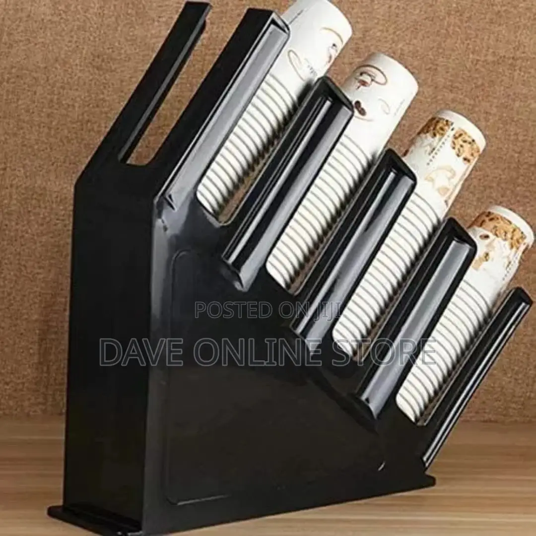 Coffee Glass,Cup Holder Dispenser Stand Organizer,