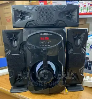 Cluebox 3in1 Home Woofer With Bluetooth Remote Control