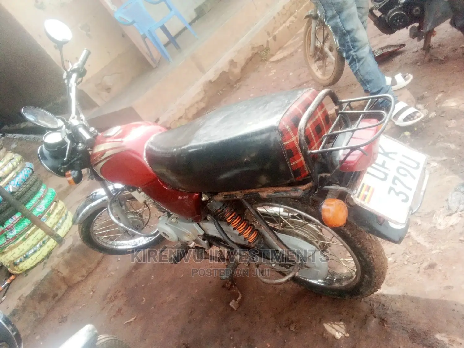 Bajaj Boxer 2018 Orange
