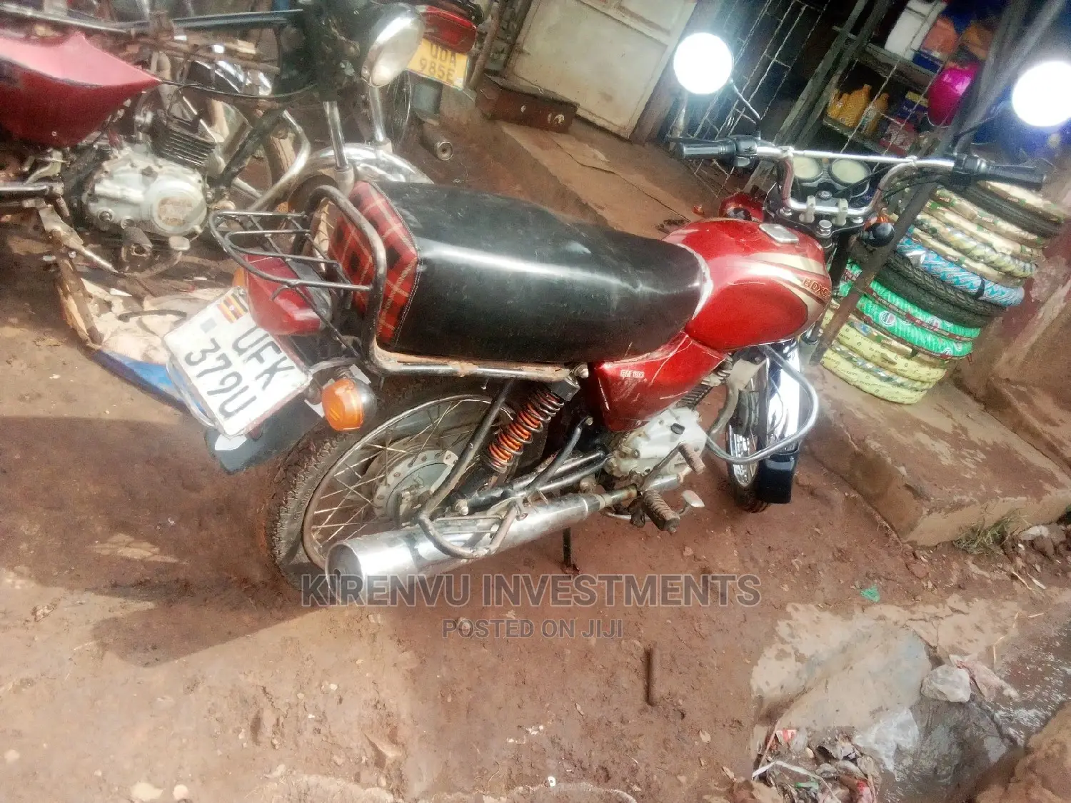 Bajaj Boxer 2018 Orange