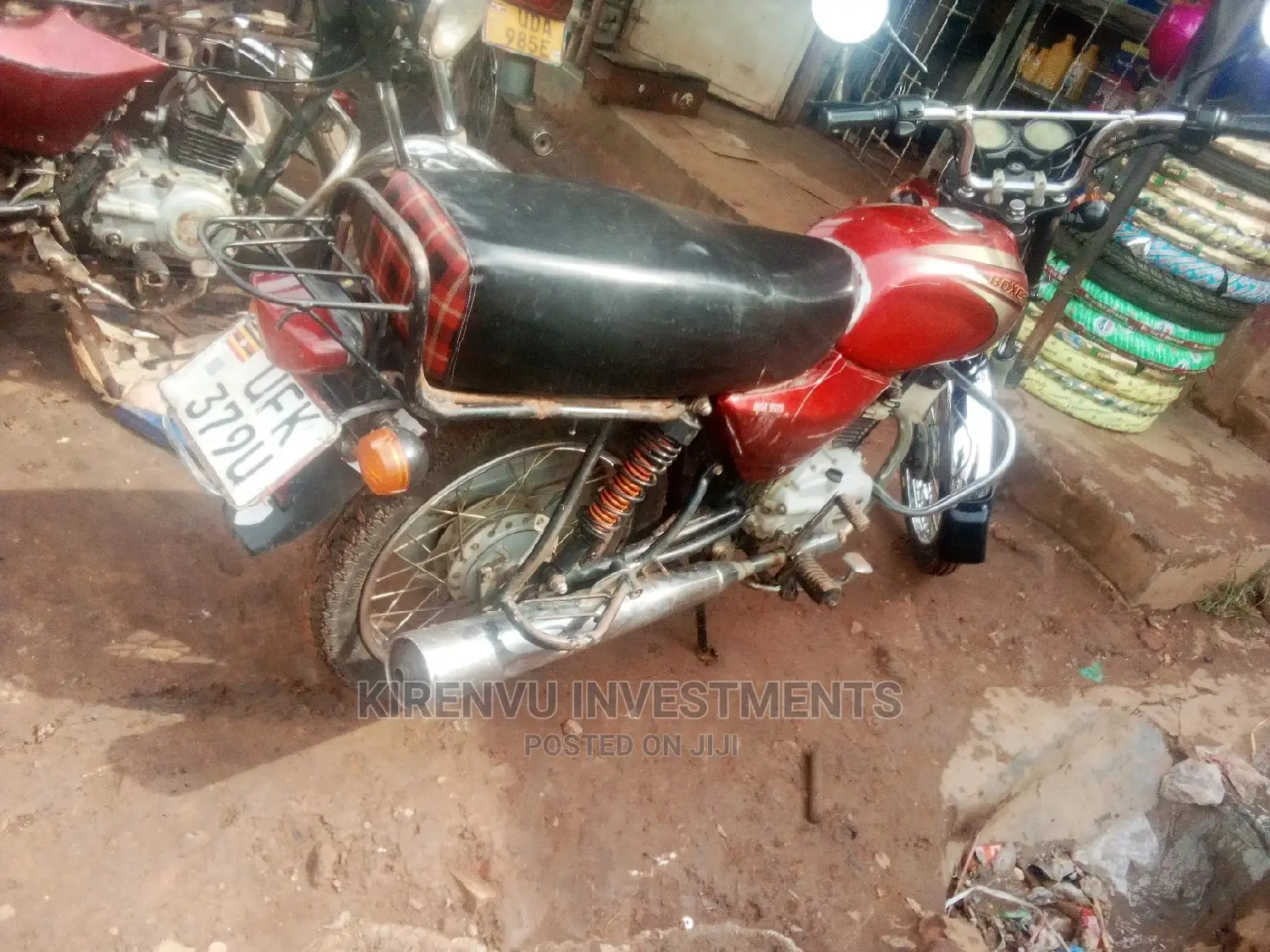 Bajaj Boxer 2018 Orange