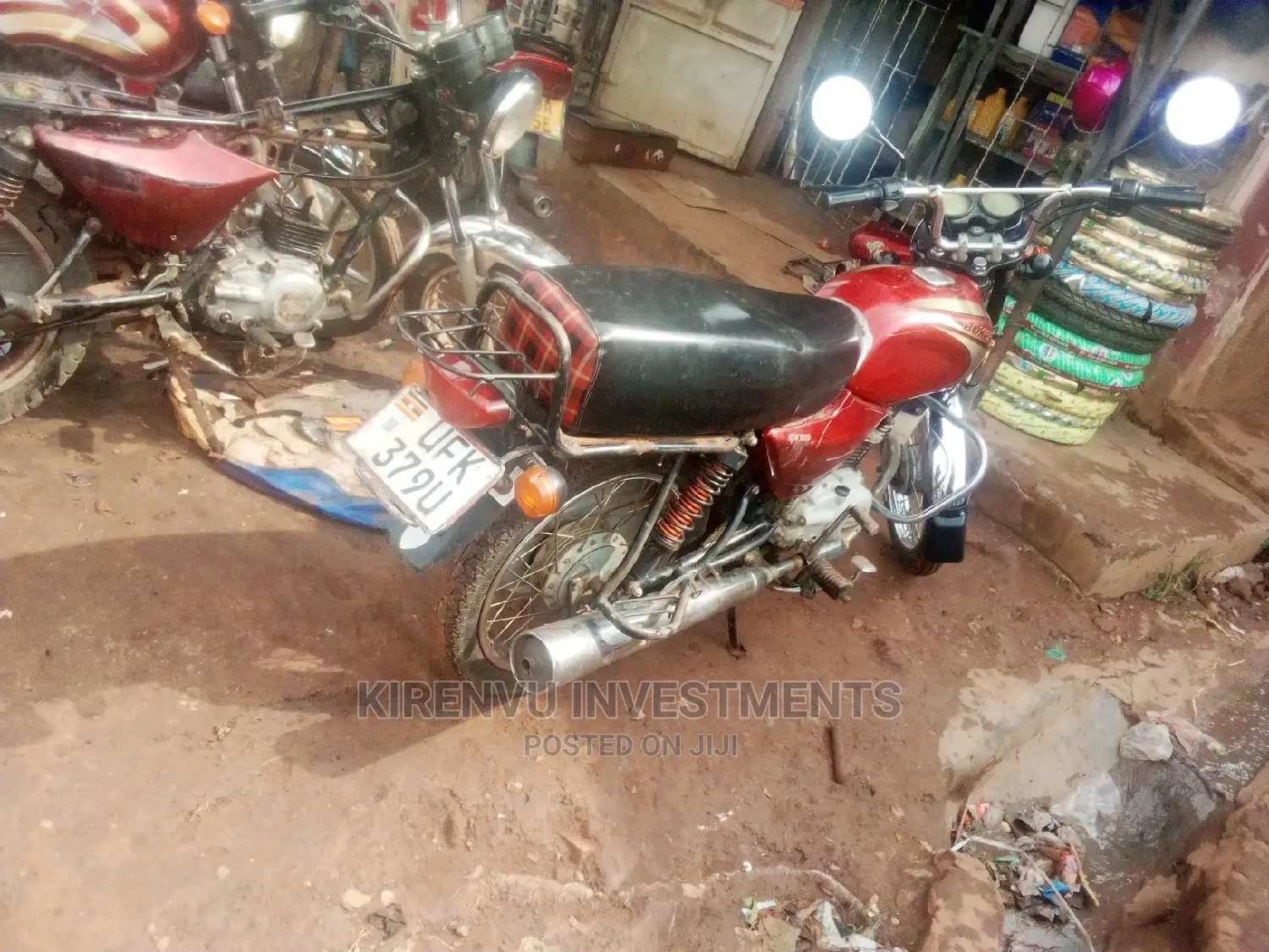 Bajaj Boxer 2018 Orange