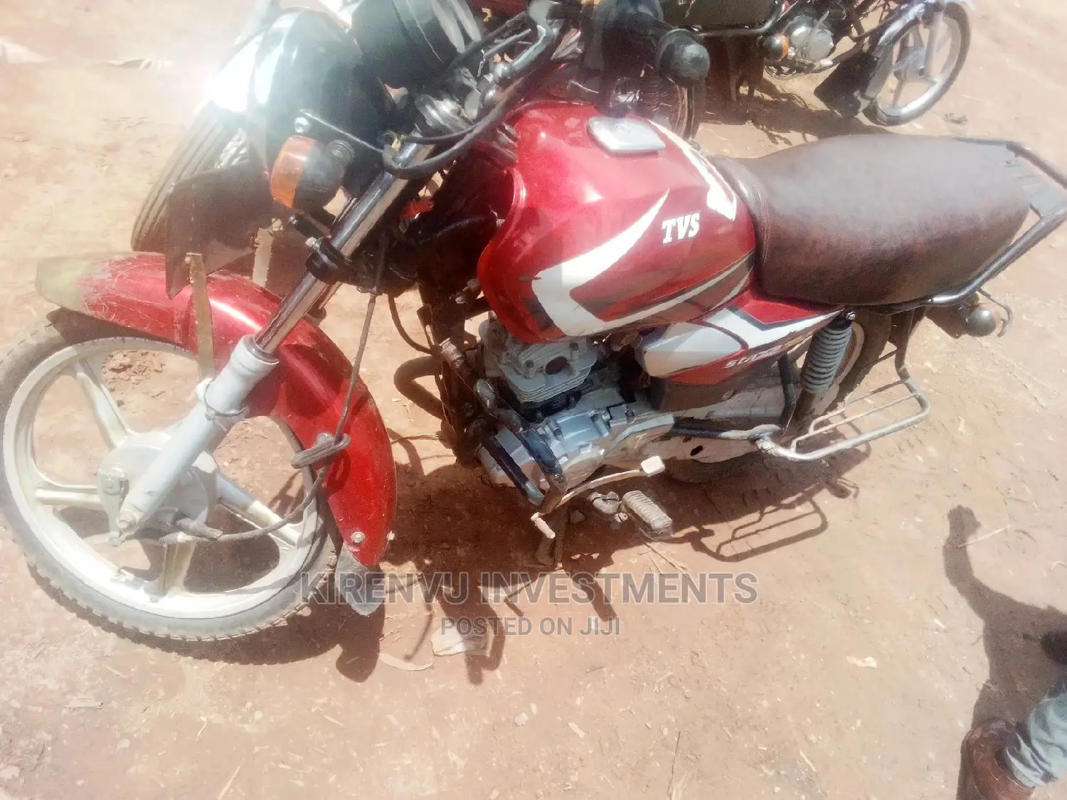 TVS HLX 125 2018 Purple