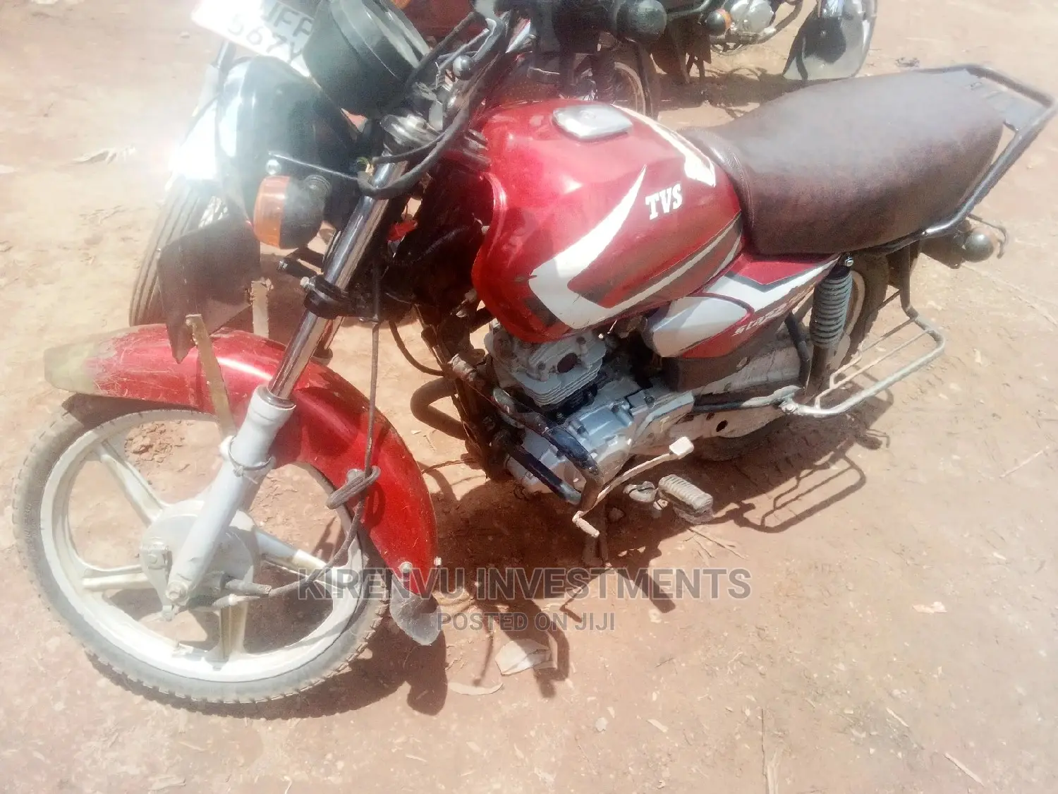 TVS HLX 125 2018 Purple
