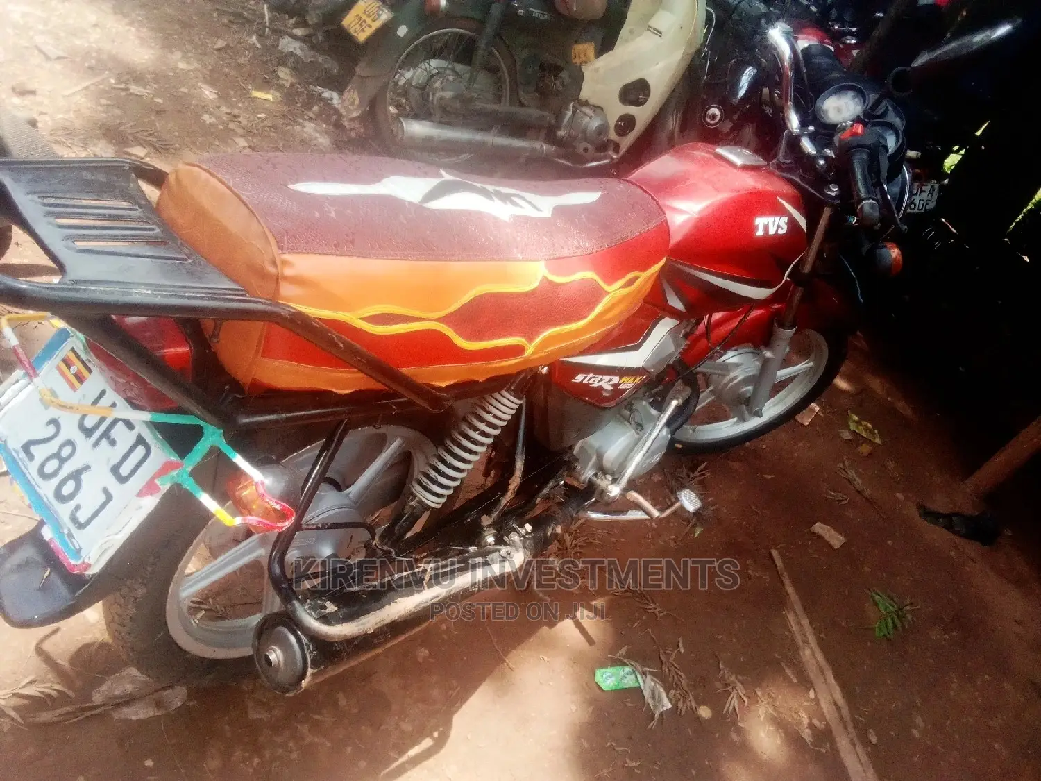 TVS HLX 125 2018 Purple