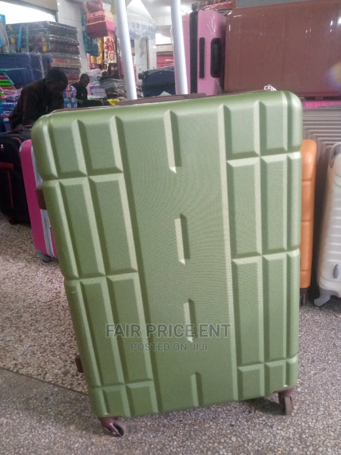 Plastic Suitcase Big ( Green)