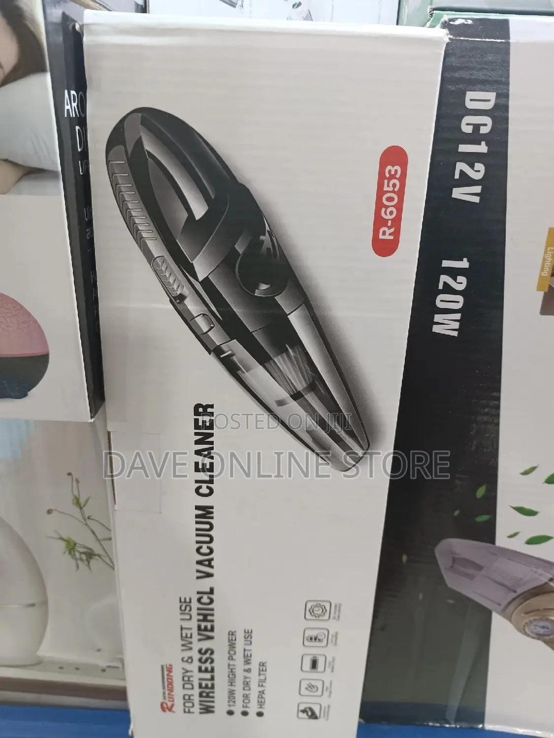Portable Vacuum Cleaner-black
