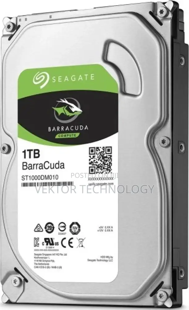 1tb Internal Desktop Hard Drive HDD -3.5 Sata 6gb/6