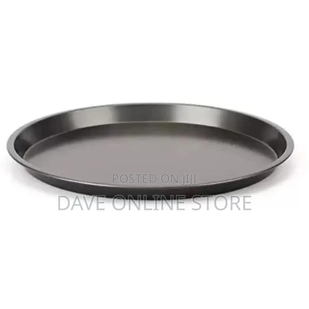 Non-Stick Pizza Steel Baking Round Oven Tray Pan,