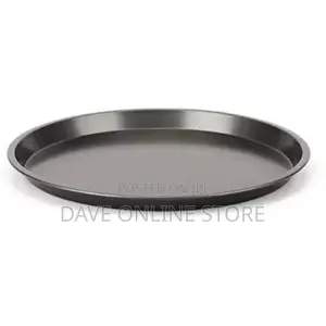 Non-Stick Pizza Steel Baking Round Oven Tray Pan,