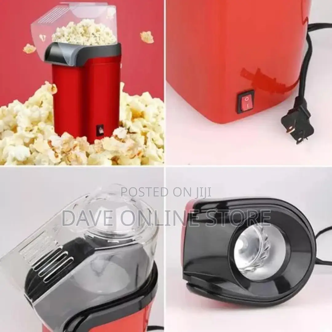 Sokany Hot Air Portable Popcorn Maker Popper Machine-