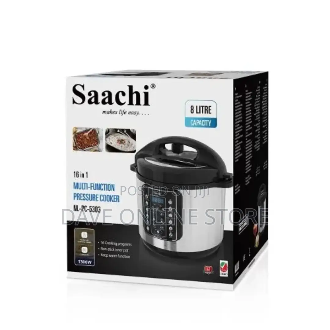 Saachi 16 in 1 Multi Function 8L Electric Pressure Cooker