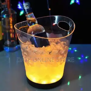 5L Led Ice Bucket Color Changing Wine Ice Bucket