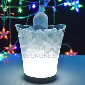 5L Led Ice Bucket Color Changing Wine Ice Bucket