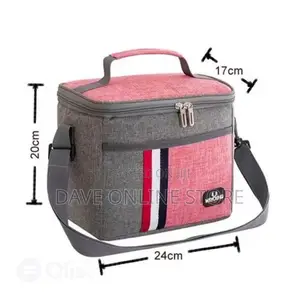 Compact Insulated Lunch Bag for Food Flask Containers