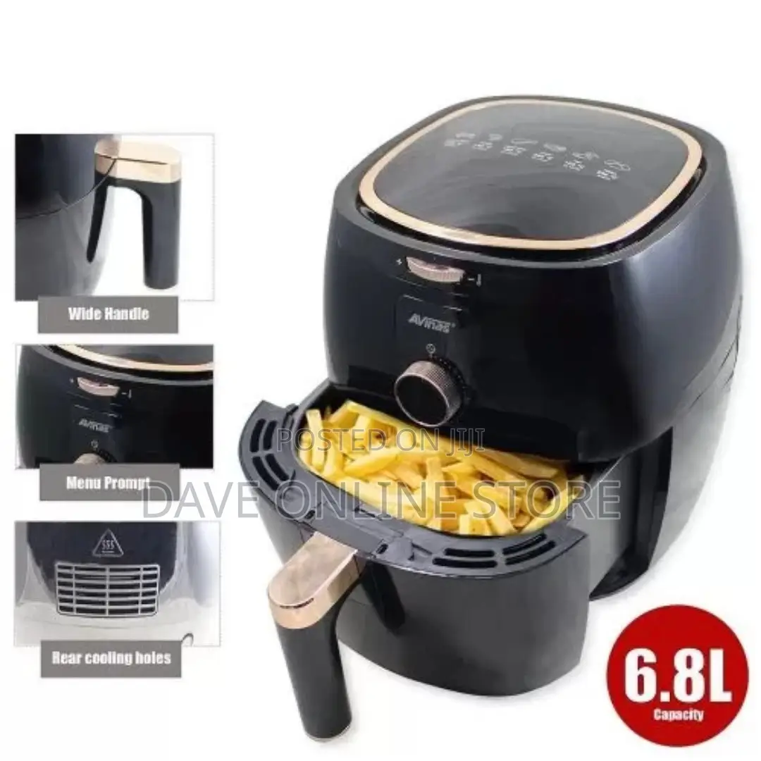 AVINAS Multi-Functional Oil Free Air Fryer Oven 6.8L