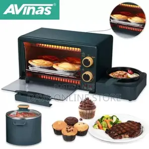 AVINAS Electric Breakfast Maker Multifunction Boiler Oven