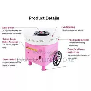 Floss Cotton Candy Maker Cart Sugar Yarn Machine