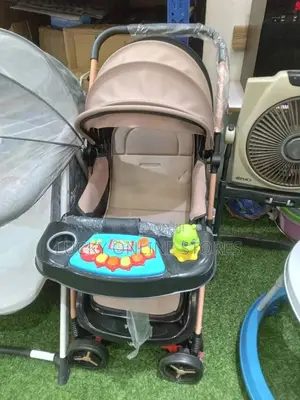 Baby New Stroller(Maroon and Brown)