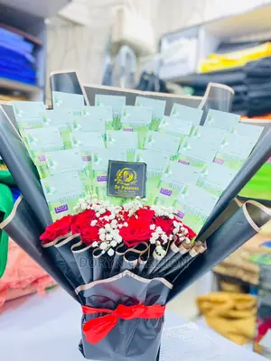 Fresh Flowers With Money