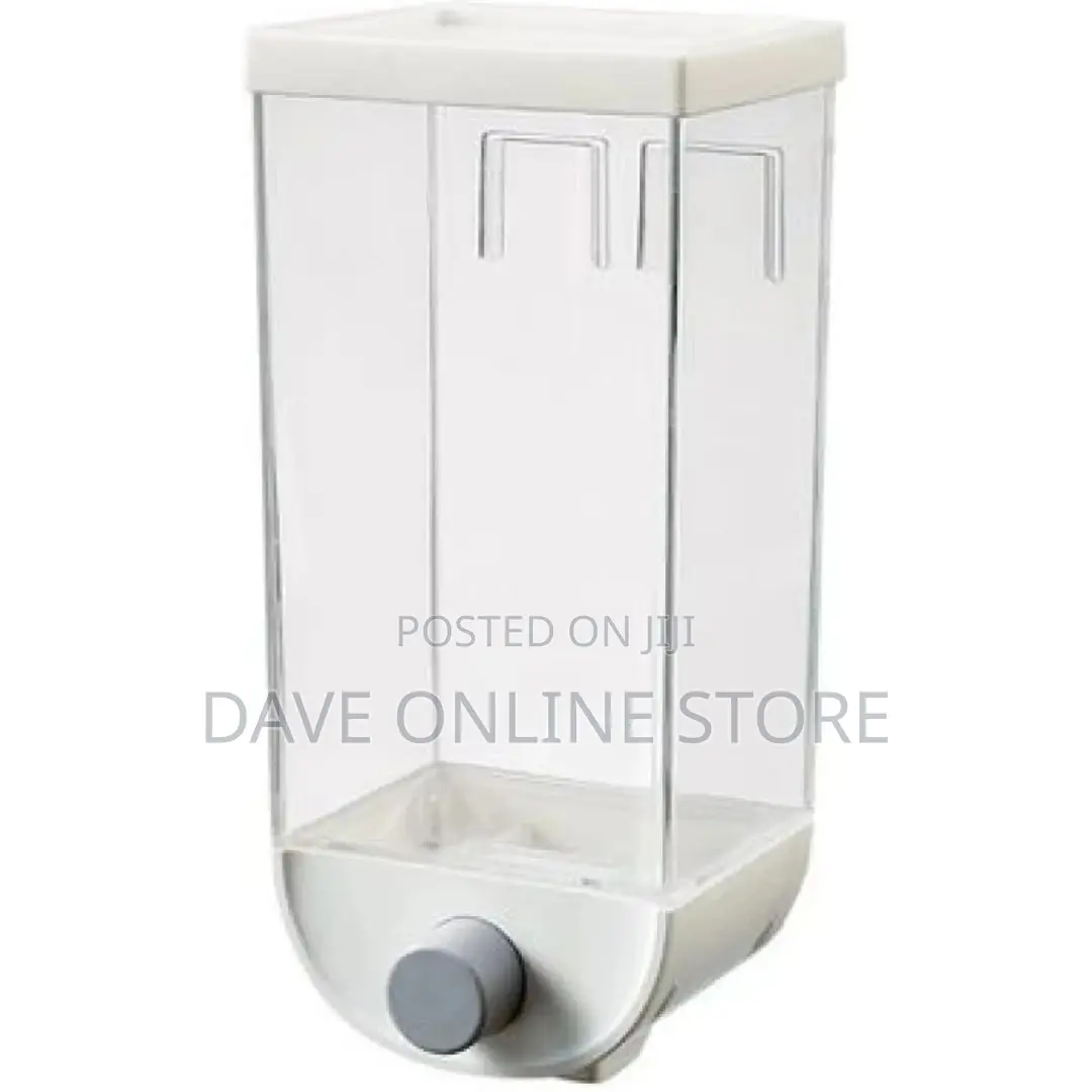 Wall-Mounted Cereal Dispenser, Food Storage Container Box