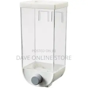 Wall-Mounted Cereal Dispenser, Food Storage Container Box
