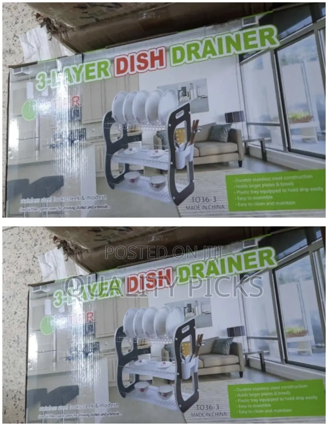 3 Layer Dish Rack