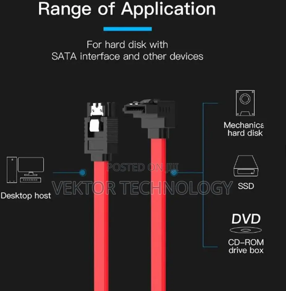 Sata 3.0 Cable, Stable Data Transmission, Sata 3.0