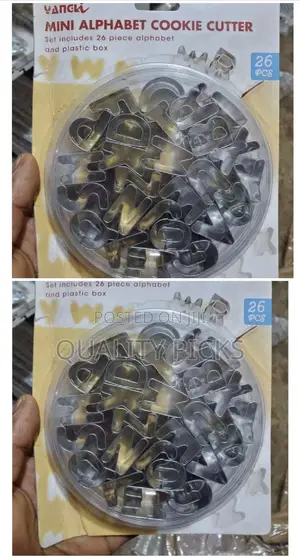 Alphabet Cookie Cutter