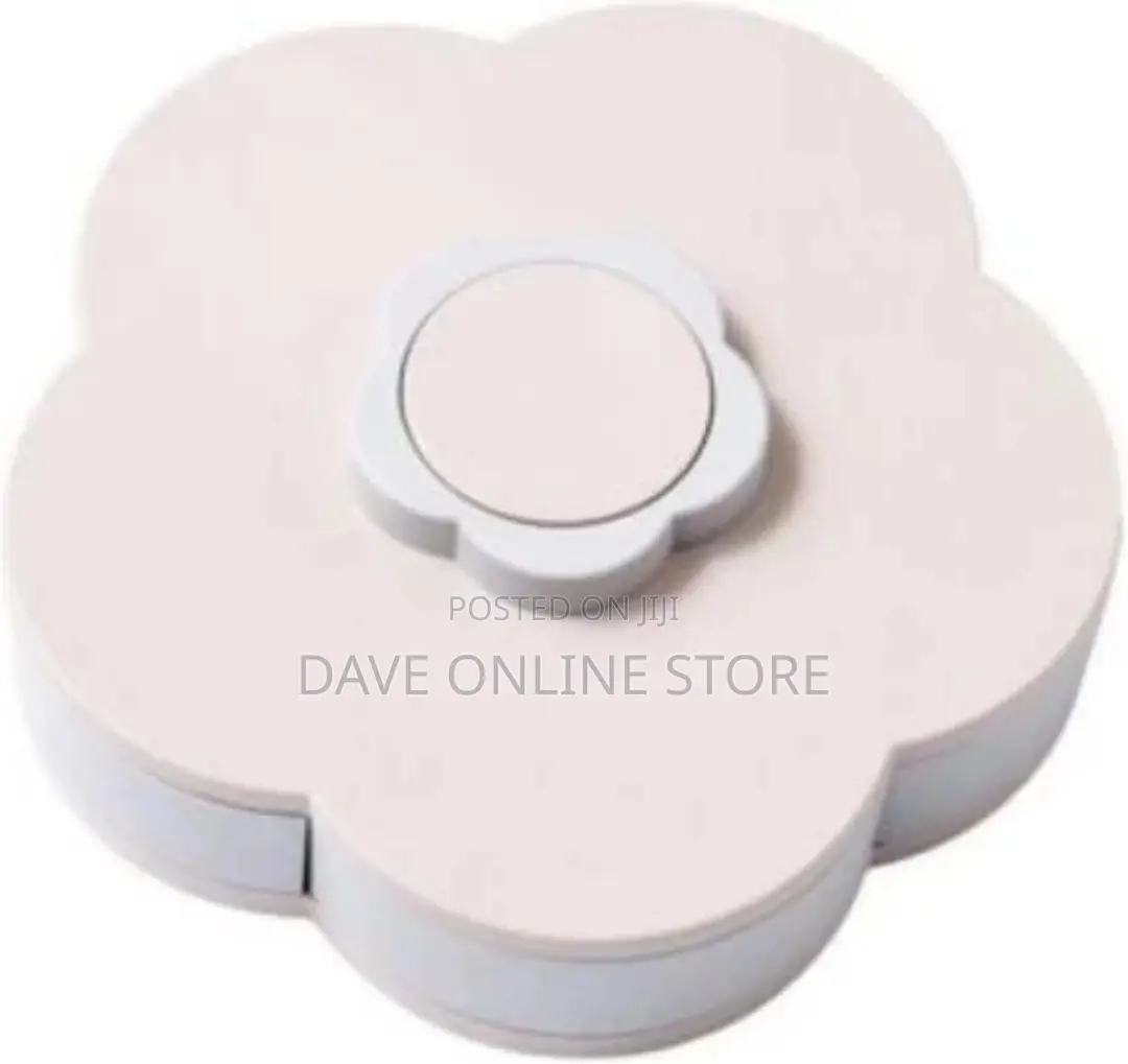 Pink Candy Box Serving Rotating Tray Storage