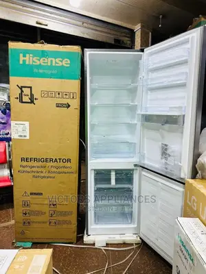 Hisense 341L Double Door Refrigerator With Water Dispenser