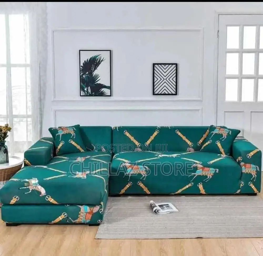 High Quality Elastic Sofa Covers of L. Shaped Sofas