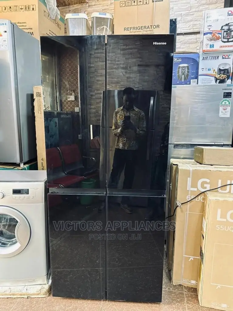 Hisense 561L 4 Door Refrigerator With Mirror Finish