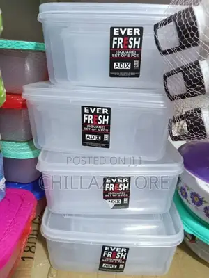 Plastic Food Storage Containers Set