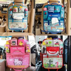 Kids Car Back Seat Pocket Organizer