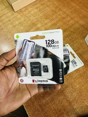 128gb Kingston Microsd Card With Micro Sd Adapter