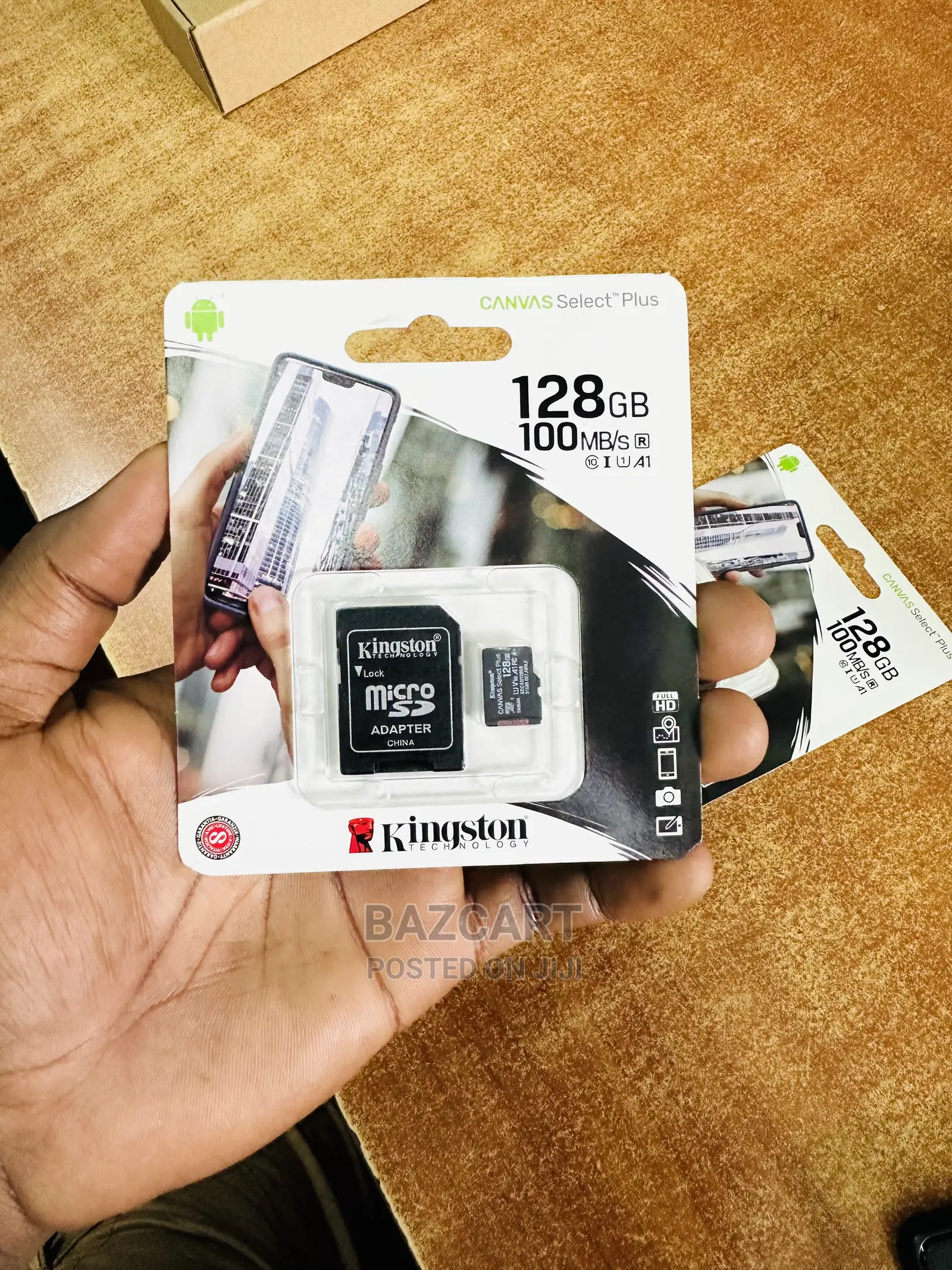 128gb Kingston Microsd Card With Micro Sd Adapter