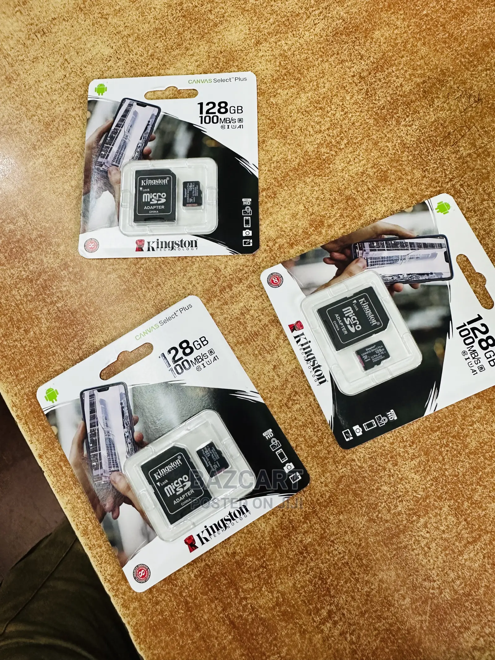 128gb Kingston Microsd Card With Micro Sd Adapter