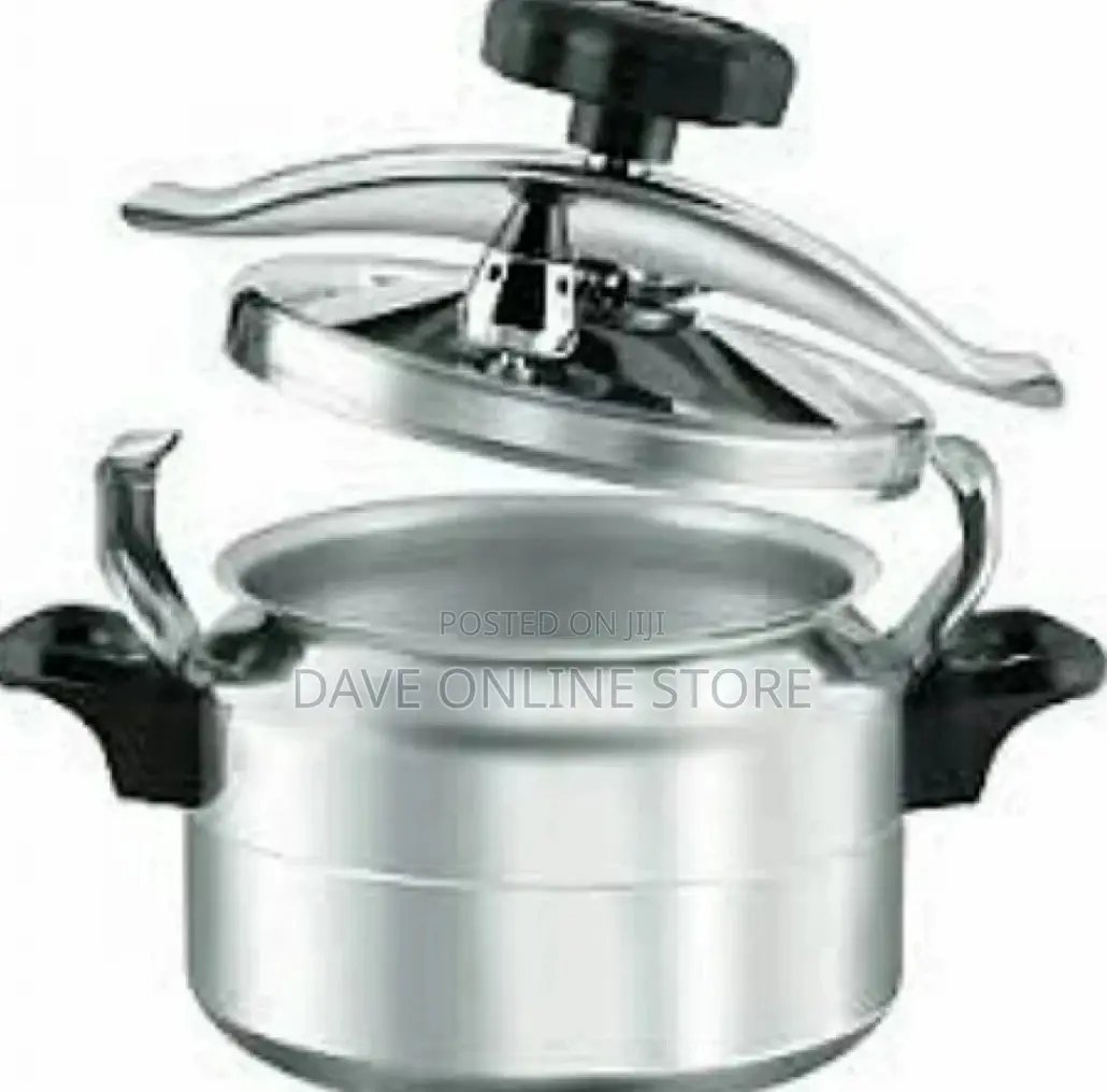 HTH 5L HTH Pressure Cooker Saucepan – Silver