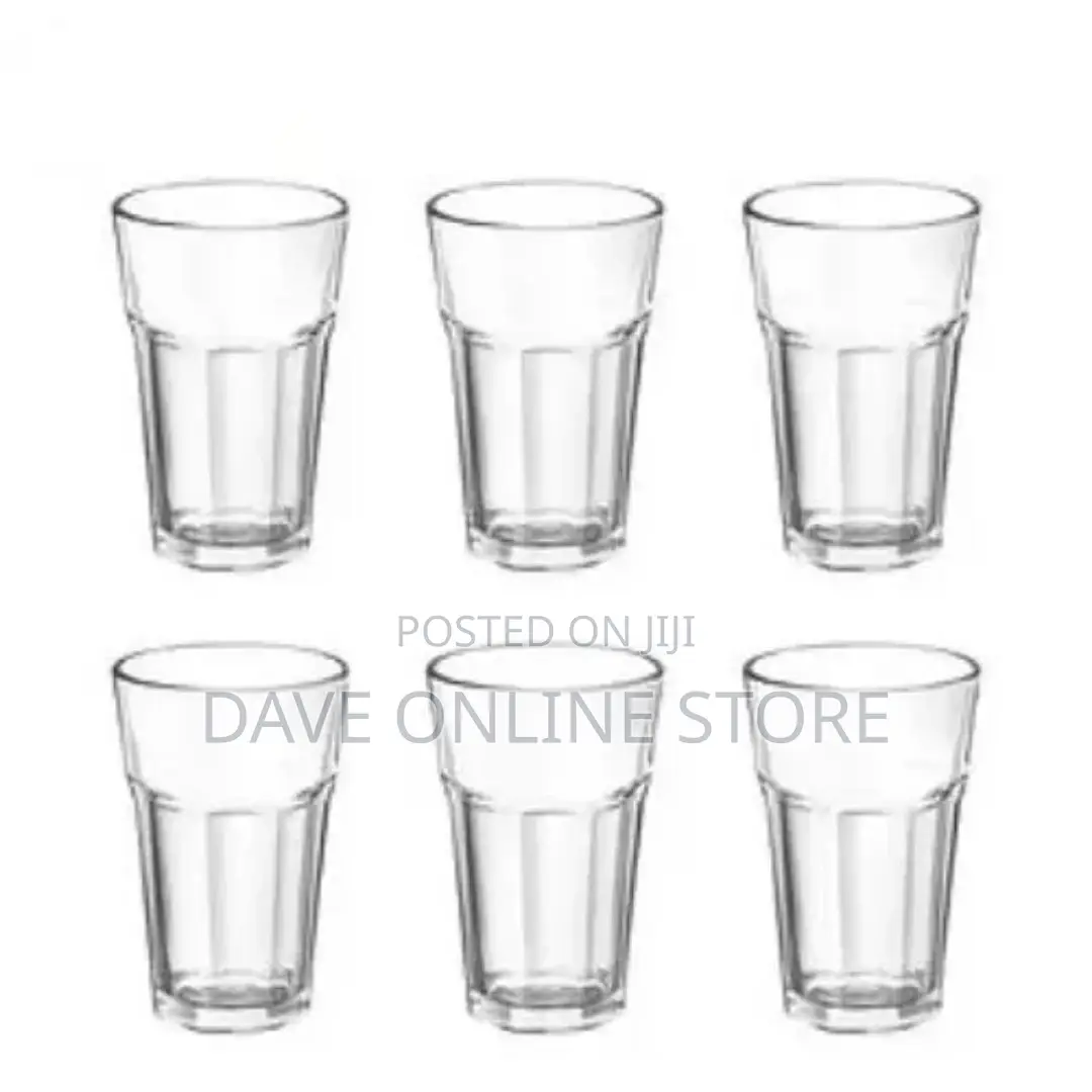 Luminarc 6 Pieces of Water Juice Glasses Cups Drinkware