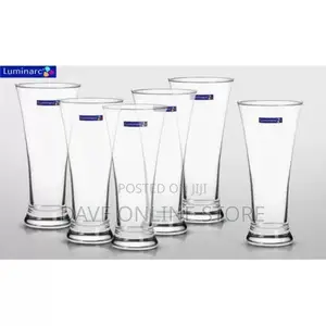 Luminarc 6 Pieces of Water Juice Glasses -Colorless